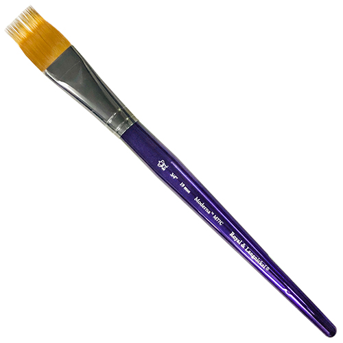 Royal Langnickel Moderna Brush for All Media - Flat Comb 3/4"